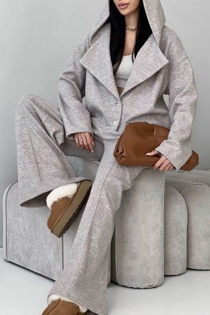 Jadone Fashion: Брюки Рідлі бежевий - фото 6