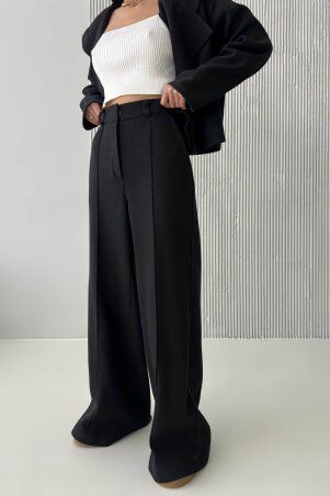 Jadone Fashion: Брюки Рідлі чорний - фото 3
