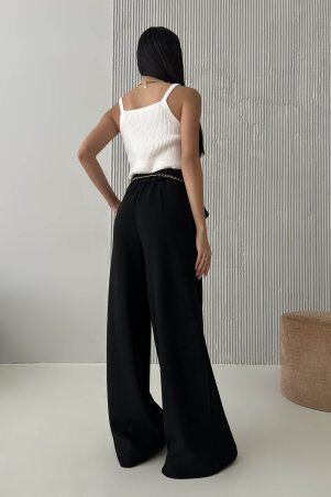 Jadone Fashion: Брюки Рідлі чорний - фото 5