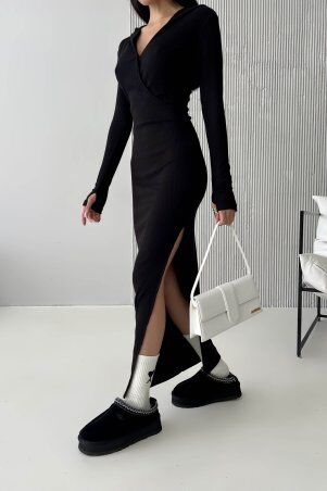 Jadone Fashion: Сукня Жозе чорний - фото 2