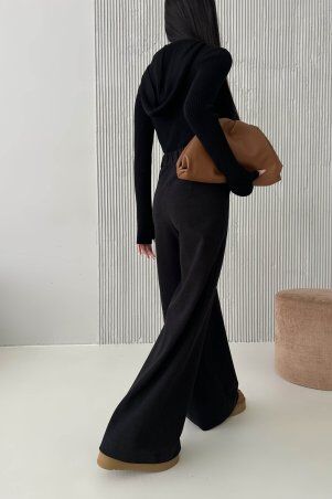 Jadone Fashion: Брюки-палаццо Брют чорний - фото 2