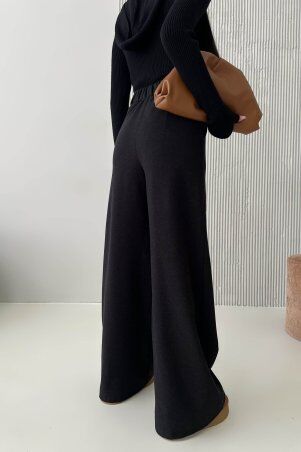 Jadone Fashion: Брюки-палаццо Брют чорний - фото 3