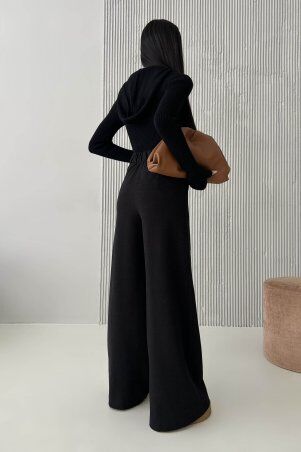 Jadone Fashion: Брюки-палаццо Брют чорний - фото 4