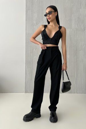 Jadone Fashion: Брюки Зарема чорний - фото 1