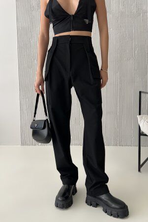 Jadone Fashion: Брюки Зарема чорний - фото 3