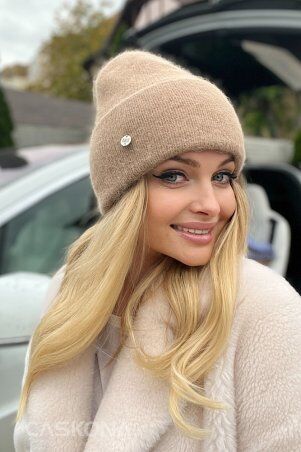 Caskona: ALBA ШАПКА светлый кэмел SG 25324 - фото 3