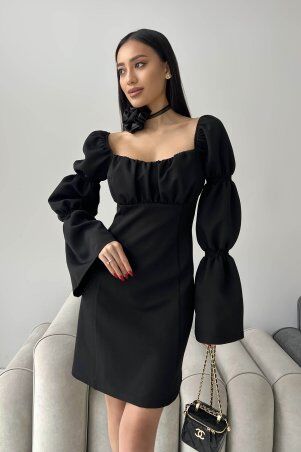 Jadone Fashion: Сукня Елада чорний - фото 6