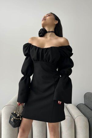 Jadone Fashion: Сукня Елада чорний - фото 8