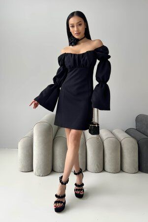 Jadone Fashion: Сукня Елада чорний - фото 9
