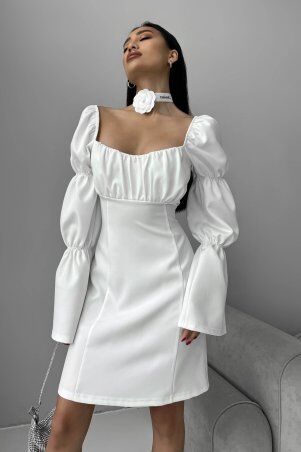 Jadone Fashion: Сукня Елада білий - фото 4