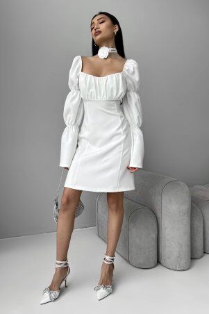Jadone Fashion: Сукня Елада білий - фото 6