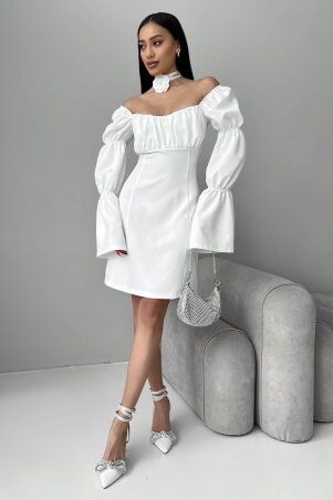 Jadone Fashion: Сукня Елада білий - фото 7