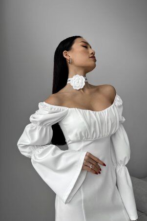 Jadone Fashion: Сукня Елада білий - фото 8