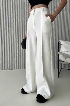 Jadone Fashion: Брюки Рідлі молочний - фото 5