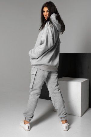 Jadone Fashion: Брюки Пепер сірий - фото 2