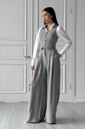 Jadone Fashion: Костюм Кастел сірий - фото 4