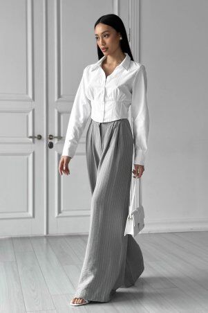Jadone Fashion: Костюм Кастел сірий - фото 5