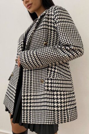 Jadone Fashion: Піджак на підкладці Версаль чорний - фото 3