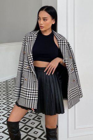 Jadone Fashion: Піджак на підкладці Версаль чорний - фото 5