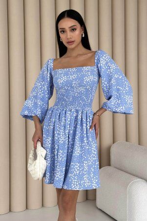 Jadone Fashion: Сукня Анемона блакитний - фото 1