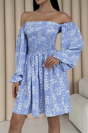 Jadone Fashion: Сукня Анемона блакитний - фото 4
