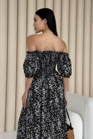 Jadone Fashion: Сукня Ліатріс чорний - фото 4