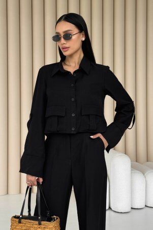 Jadone Fashion: Костюм з брюками Гранж чорний - фото 1