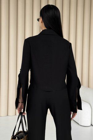 Jadone Fashion: Костюм з брюками Гранж чорний - фото 2