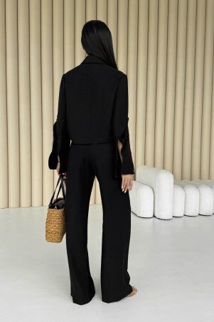 Jadone Fashion: Костюм з брюками Гранж чорний - фото 7