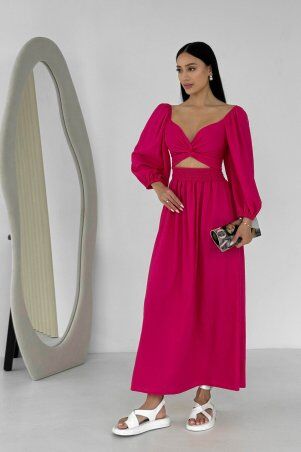 Jadone Fashion: Сукня-трансформер Асканія малиновий - фото 5