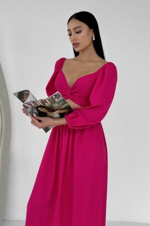 Jadone Fashion: Сукня-трансформер Асканія малиновий - фото 8