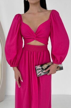 Jadone Fashion: Сукня-трансформер Асканія малиновий - фото 9
