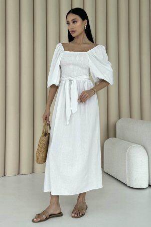 Jadone Fashion: Сукня-трансформер Асканія білий - фото 1