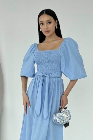 Jadone Fashion: Сукня-трансформер Асканія блакитний - фото 1