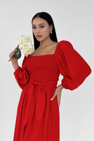 Jadone Fashion: Сукня-трансформер Асканія червоний - фото 2