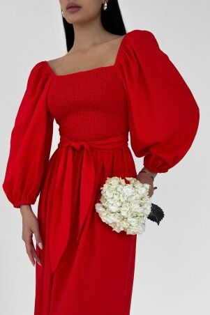 Jadone Fashion: Сукня-трансформер Асканія червоний - фото 5