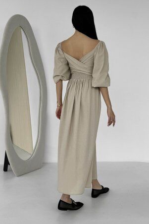 Jadone Fashion: Сукня-трансформер Асканія бежевий - фото 4