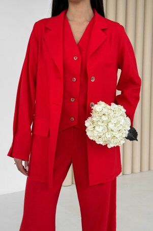 Jadone Fashion: Жакет Мей червоний - фото 4