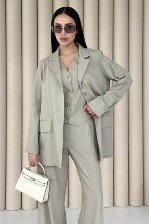 Jadone Fashion: Жакет Мей бежевий - фото 1