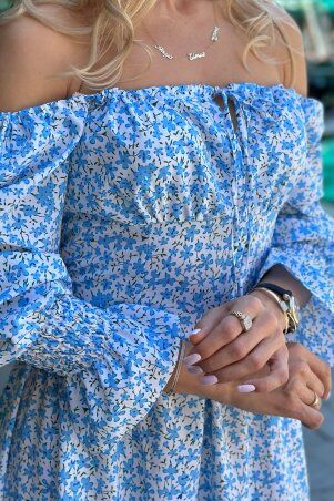 Bisou: Ніжна сукня в квітковий принт 8066 - фото 4
