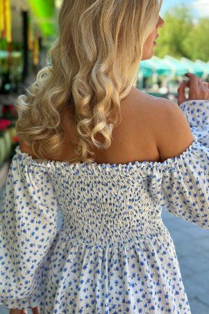Bisou: Літня сукня з мусліну в квітковий принт 8072 - фото 10