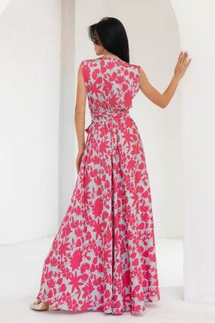 Jadone Fashion: Сукня Фурор комбіноване рожевий - фото 6