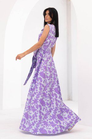 Jadone Fashion: Сукня Фурор комбіноване фіалковий - фото 6