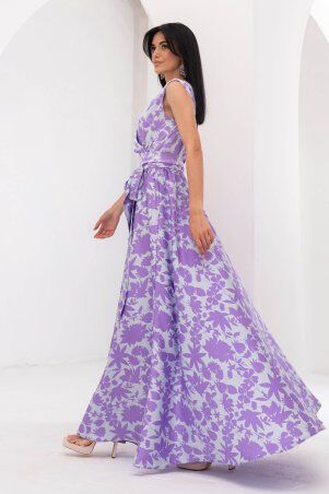 Jadone Fashion: Сукня Фурор комбіноване фіалковий - фото 7