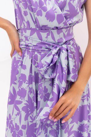 Jadone Fashion: Сукня Фурор комбіноване фіалковий - фото 8