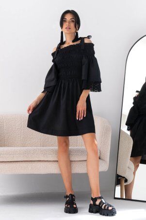 Jadone Fashion: Сукня Барбі чорний - фото 1