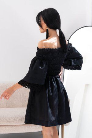 Jadone Fashion: Сукня Барбі чорний - фото 12