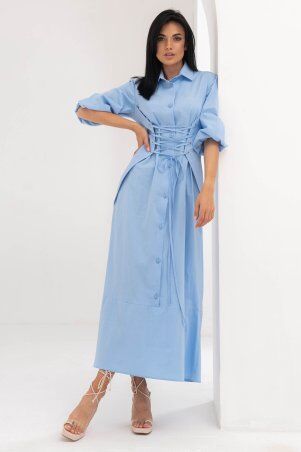 Jadone Fashion: Сукня Крістін блакитний - фото 10