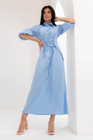 Jadone Fashion: Сукня Крістін блакитний - фото 12
