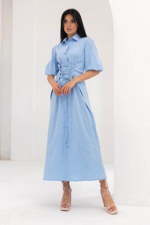Jadone Fashion: Сукня Крістін блакитний - фото 2